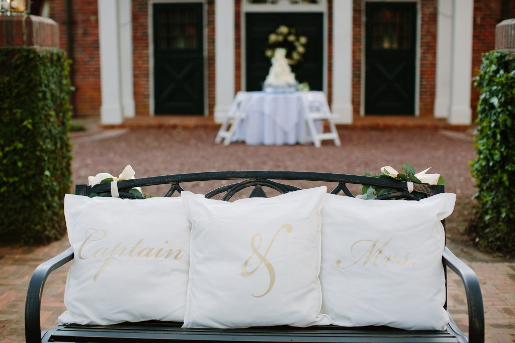 Wedding Monogram Pillows